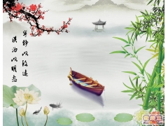  上海壁画厂推荐XS380现代风景墙壁画 